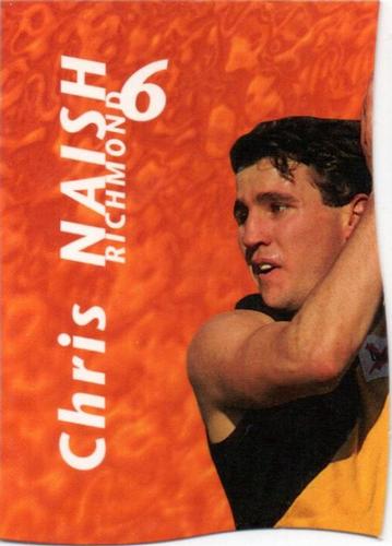 1995 Bewick Enterprises AFLPA Football Quarters Series Two #57 Chris Naish Front